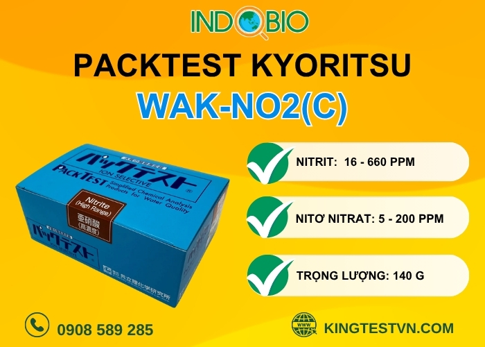 Tổng quan bộ test nitrit WAK-NO2(C)